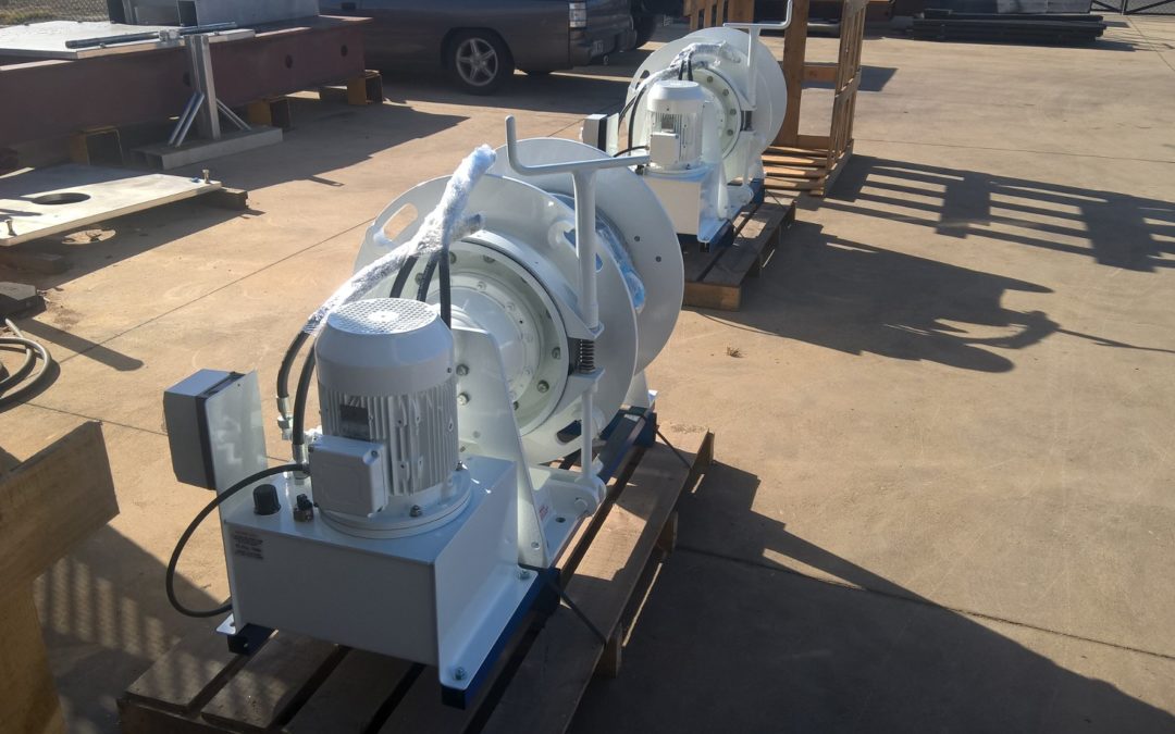 2x HHAW2520 windlasses to South Africa